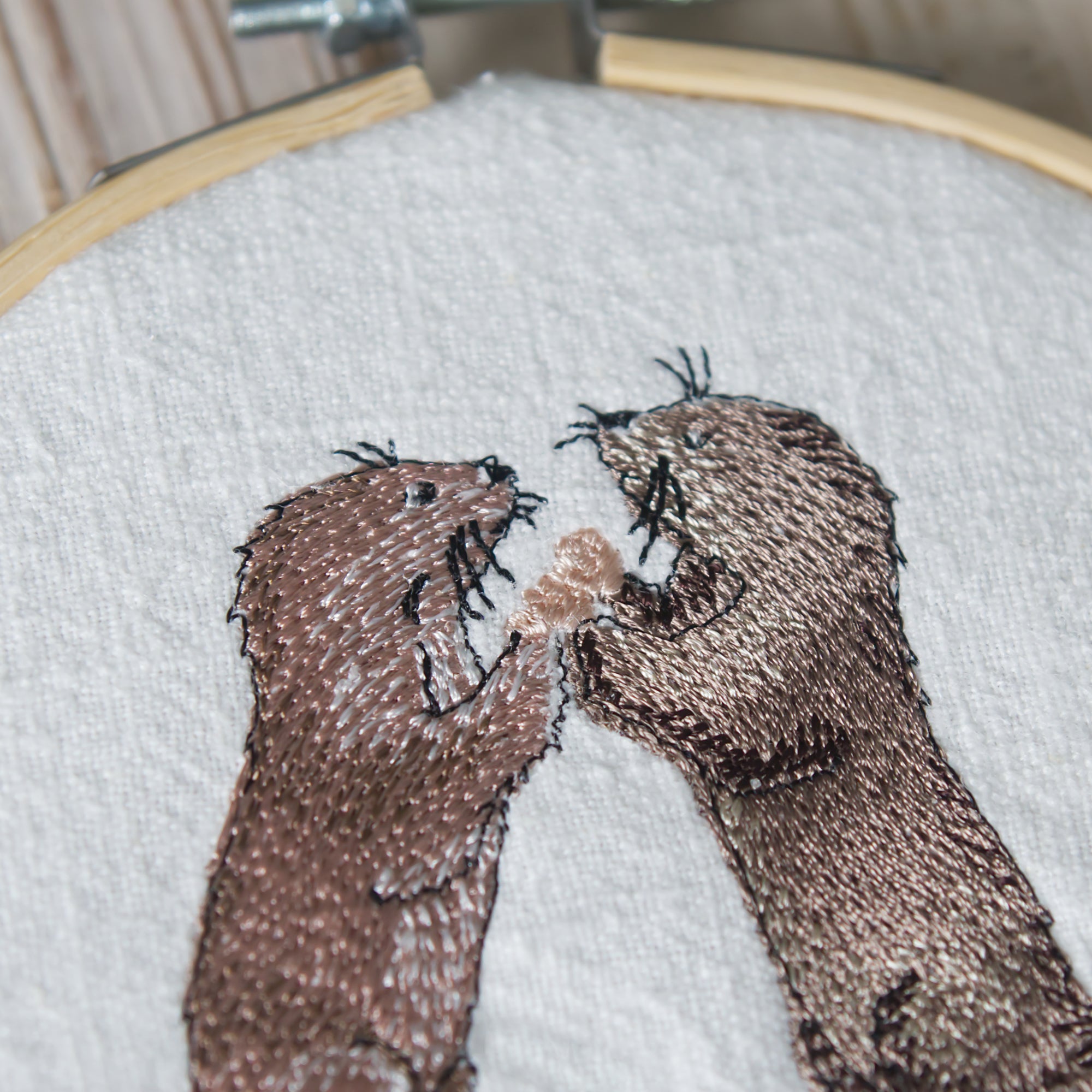Stickdatei Otter