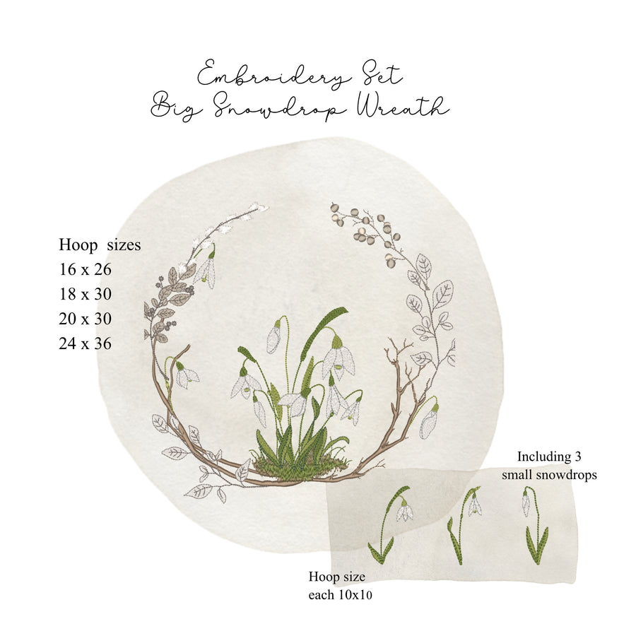 Bundle Große Blumenkränze