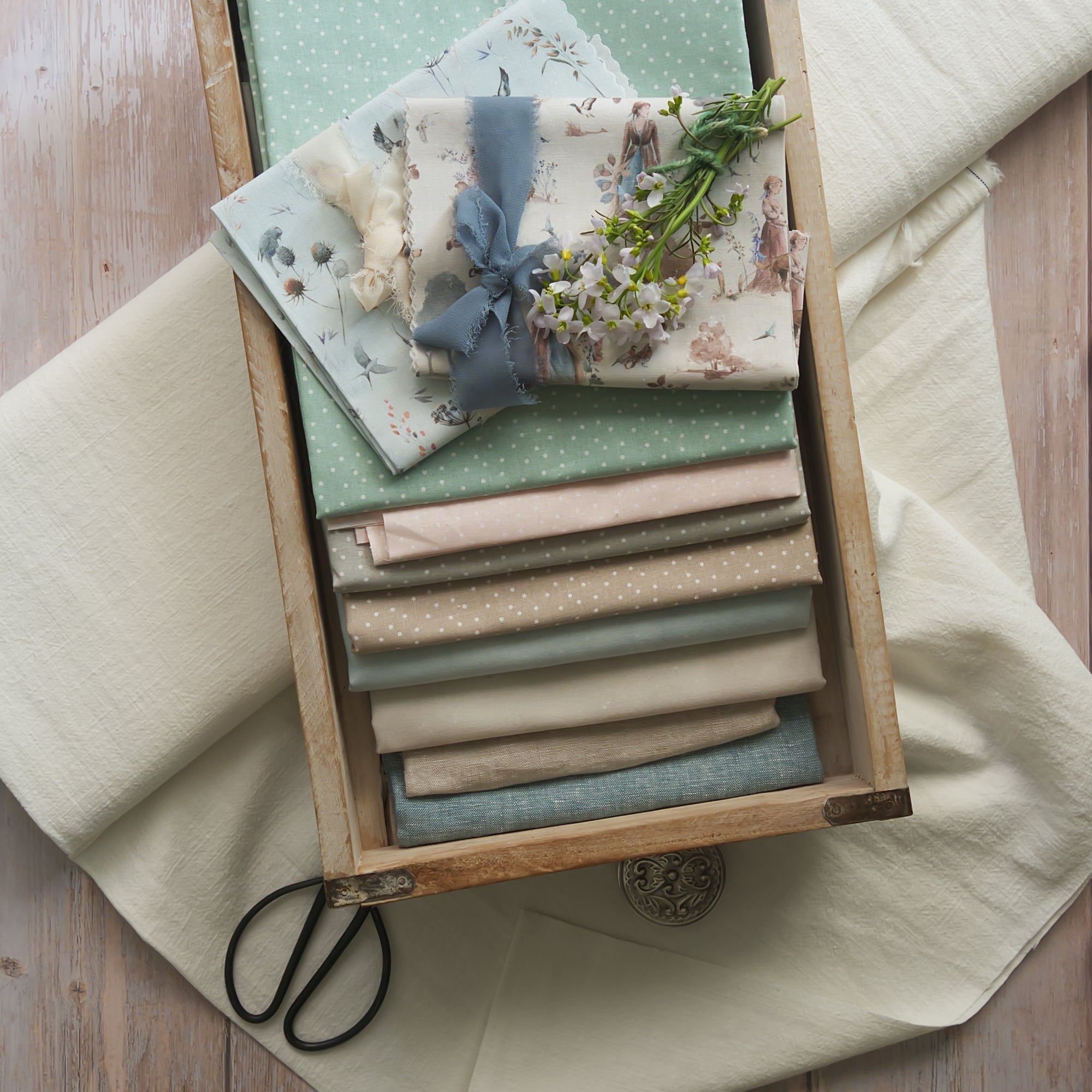 Meine liebsten Stoffe für die Verarbeitung mit der Stickmaschine und für Stickdateien