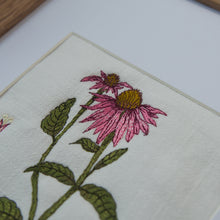 Lade das Bild in den Galerie-Viewer, Stickdatei Botanische Zeichnung Echinacea 13 x 18 cm
