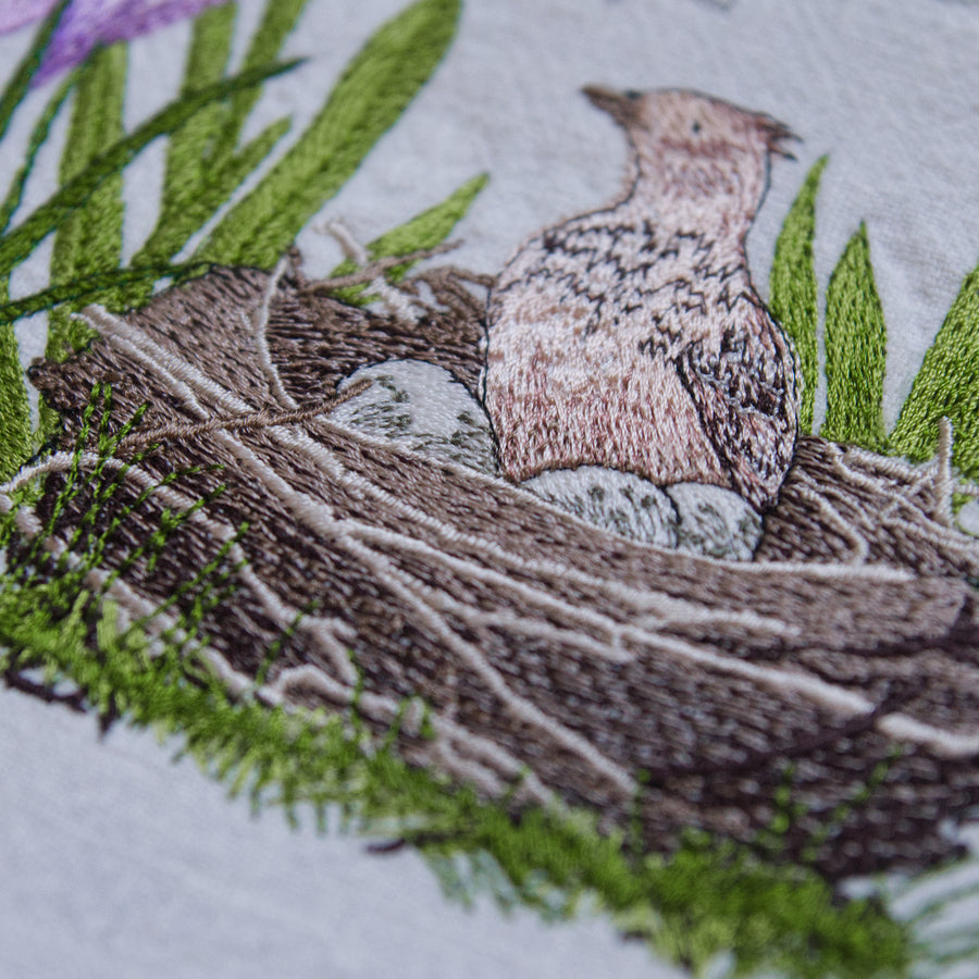 Stickdatei Frühblüherwiese für die mittlere Rahmengröße