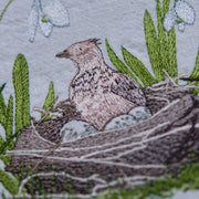 Stickdatei Frühblüherwiese für die mittlere Rahmengröße