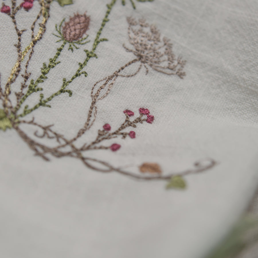 Stickdatei Herbstliche Ecke links