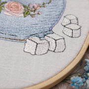 Stickdatei Maus in der Zuckerdose