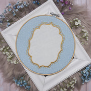 ITH Stickdateien Set Applikationsrahmen "Millefleur"