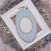 ITH Stickdateien Set Applikationsrahmen "Millefleur"