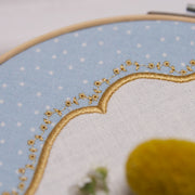 ITH Stickdateien Set Applikationsrahmen "Millefleur"