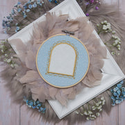 ITH Stickdateien Set Applikationsrahmen "Millefleur"