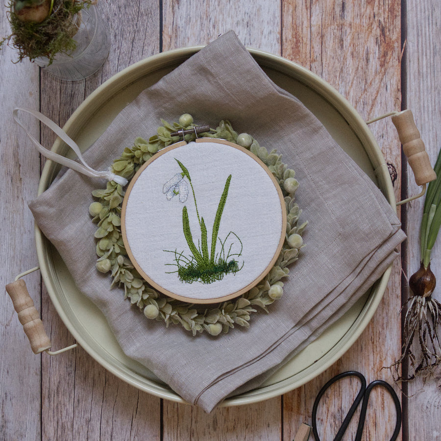 Stickdatei Schneeglöckchen