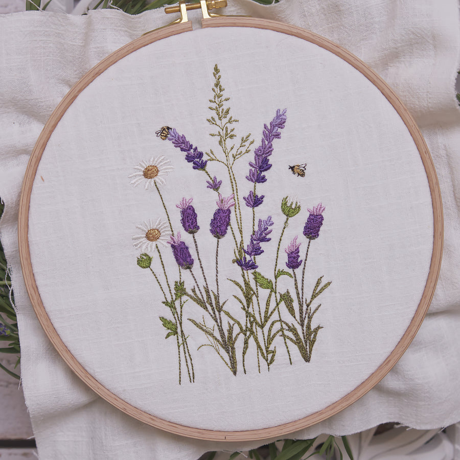 Stickdateien Bundle Lavendelsommer