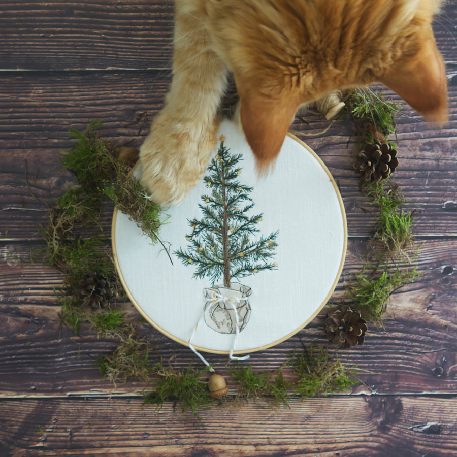 Stickdatei Weihnachtsbaum