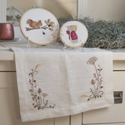 Stickdatei Herbstliche Ecke links