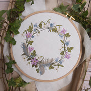 Stickdatei Frühblüherkranz