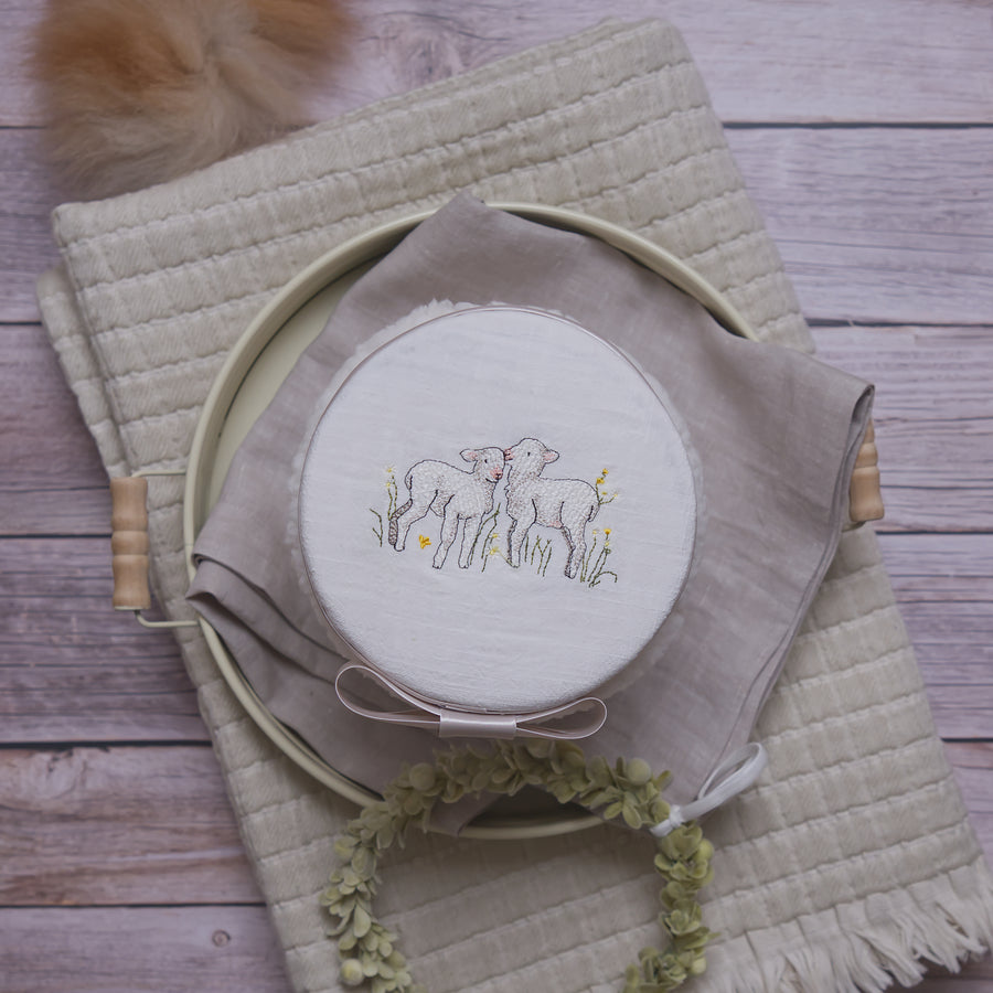 Stickdatei Lämmerfreundschaft