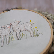 Stickdatei Lämmerfreundschaft