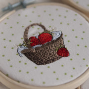 Stickdatei Erdbeerminis aus der Mäuse-Serie