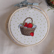 Stickdatei Erdbeerminis aus der Mäuse-Serie