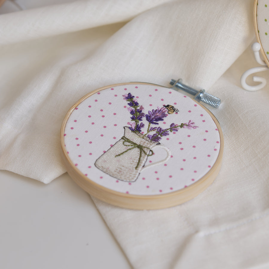 Stickdatei Lavendel-Minis aus der Lavendel-Serie