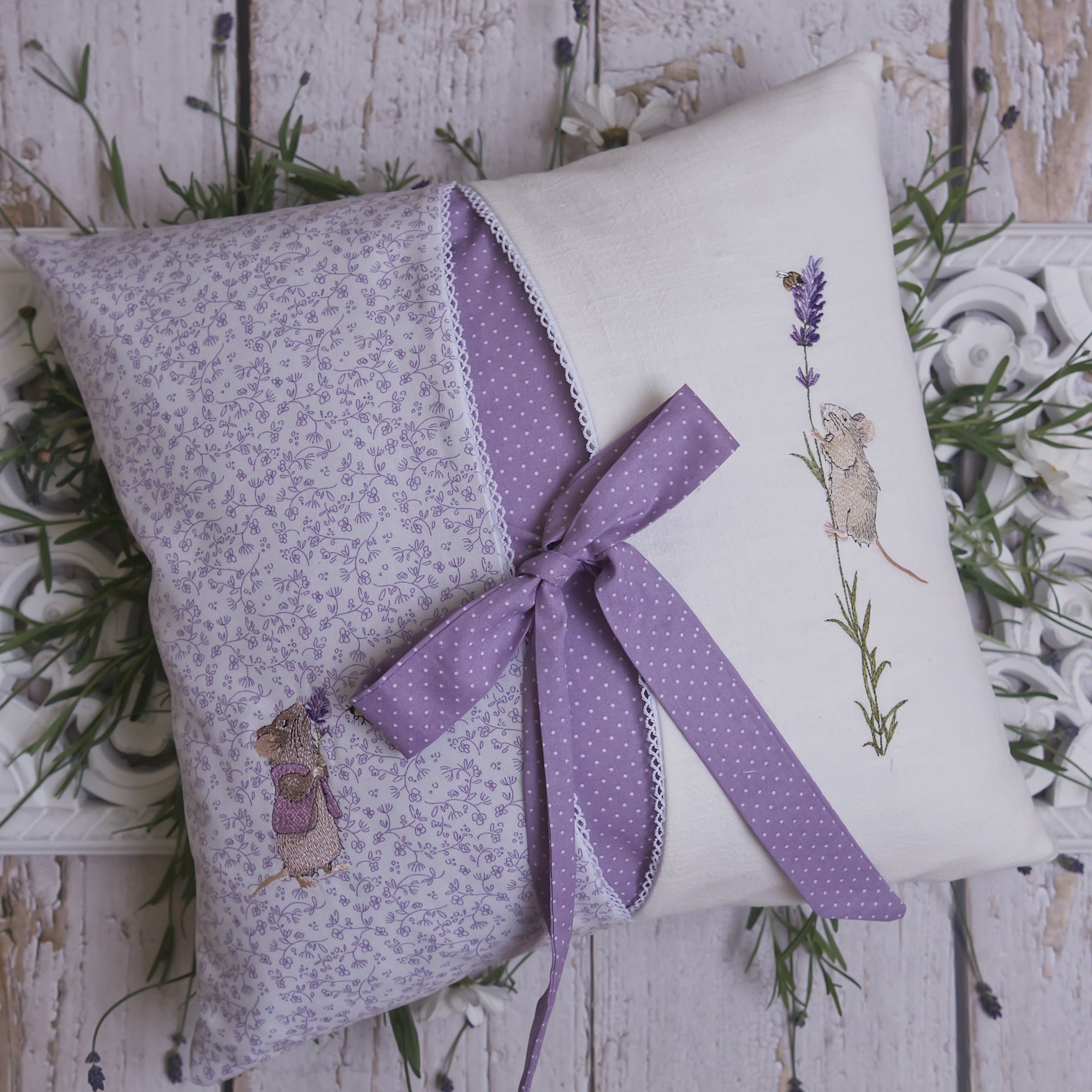 Stickdateien Bundle Lavendelsommer