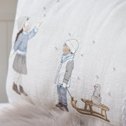 Stickdatei Mädchen im Schnee