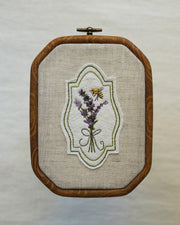 Stickdatei Set Lavendel mit Biene