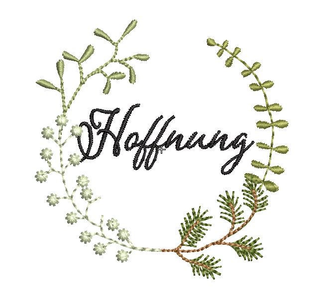 Set Winterkränze "Freude", "Frieden", "Segen" und Hoffnung zum Sparpreis